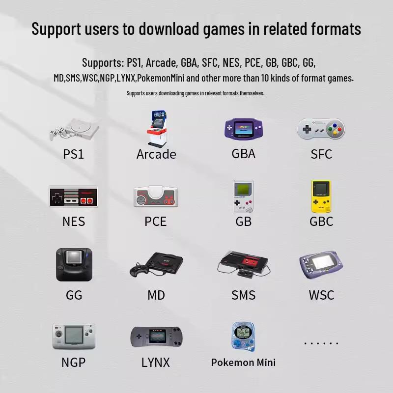 RG Nano Mini Open Source Handheld Retro Game Console & MP3 Player Keychain