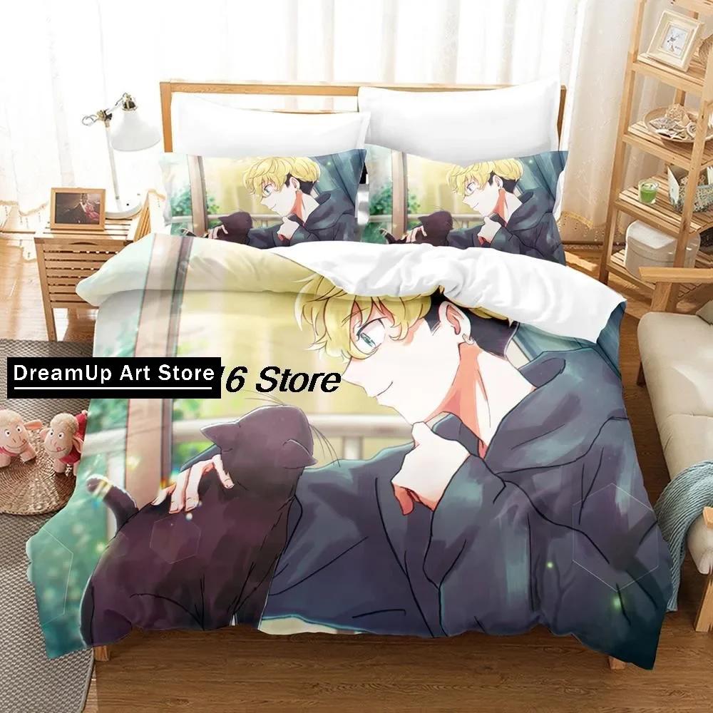 Tokyo Avenger Bedding Set Single Twin Full Queen King Size Bed Set Aldult Kid Bedroom Duvetcover Sets 3D Anime Bed Sheet Set