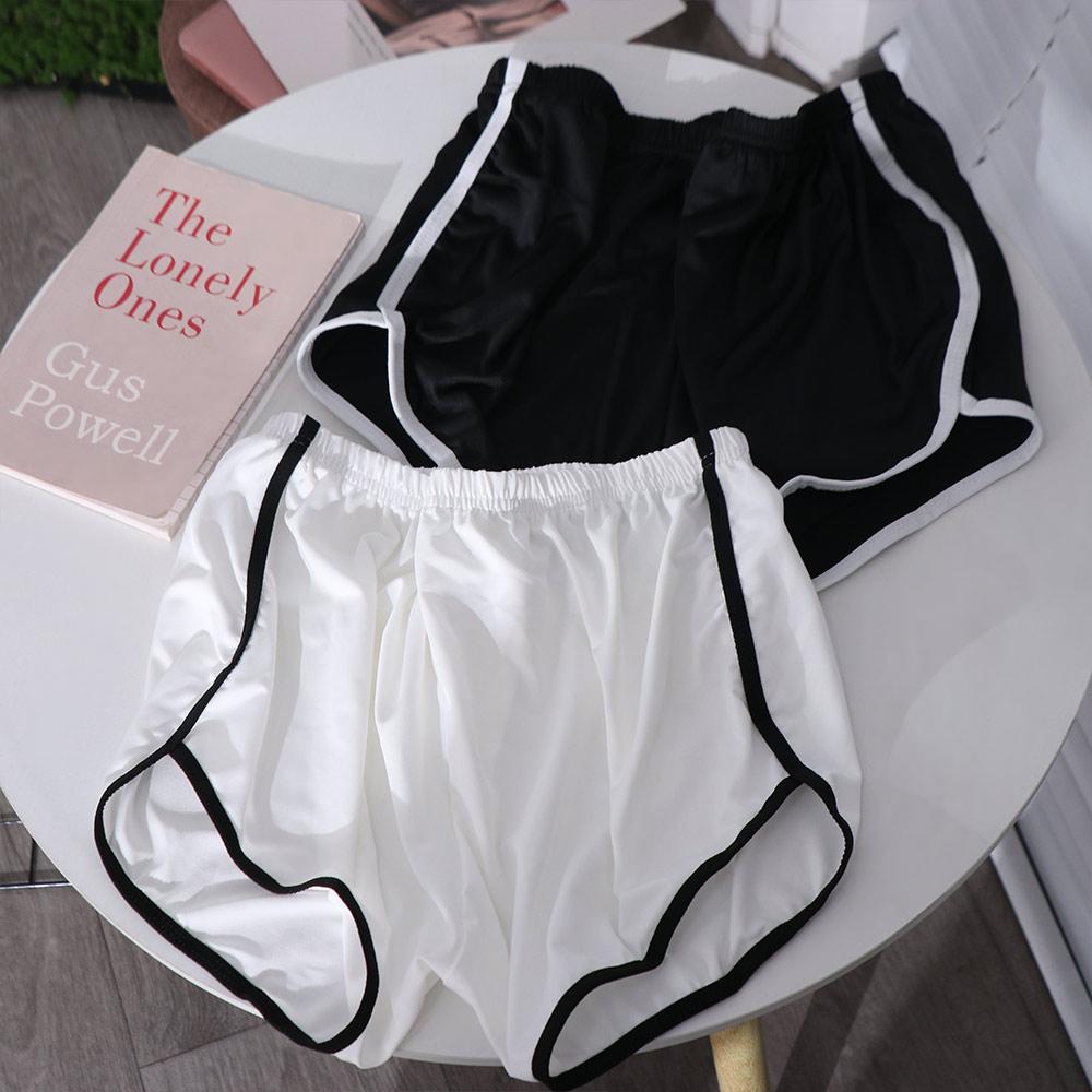 High Waist Wide Leg Shorts Fitness Yoga Shorts for Women Simple Mini Short Pants Girl