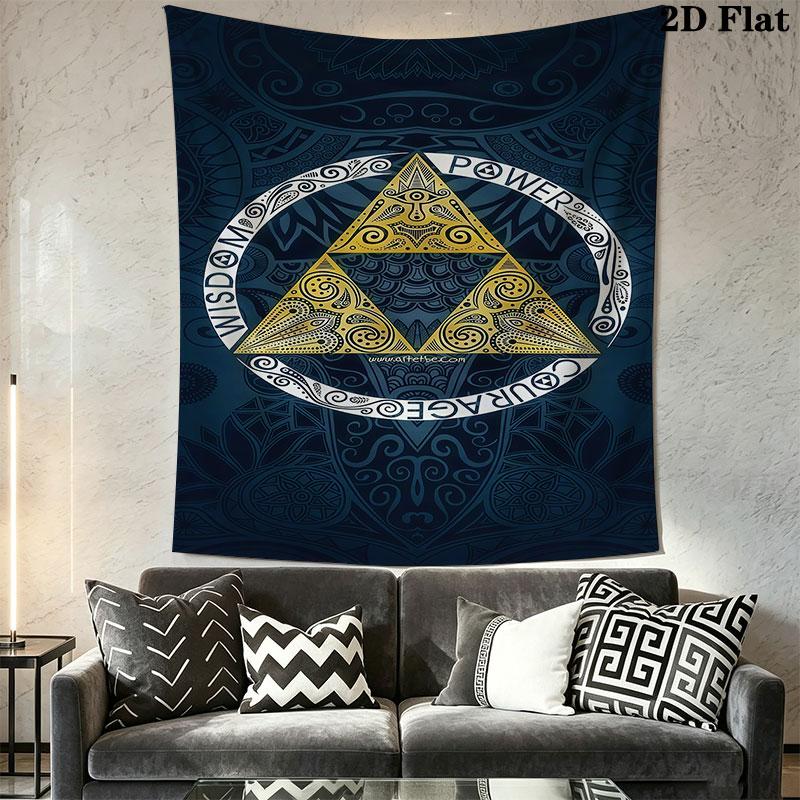 Fantasy Games Wall Hanging Printed Fabric Blanket Decorative Tapestries for Bedroom Living Room Home Decor