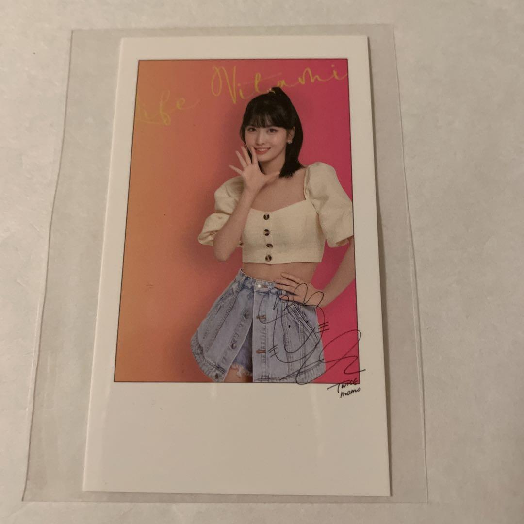 

[ИСПОЛЬЗОВАННАЯ] Коллекционная карточка TWICE Momo Cheki