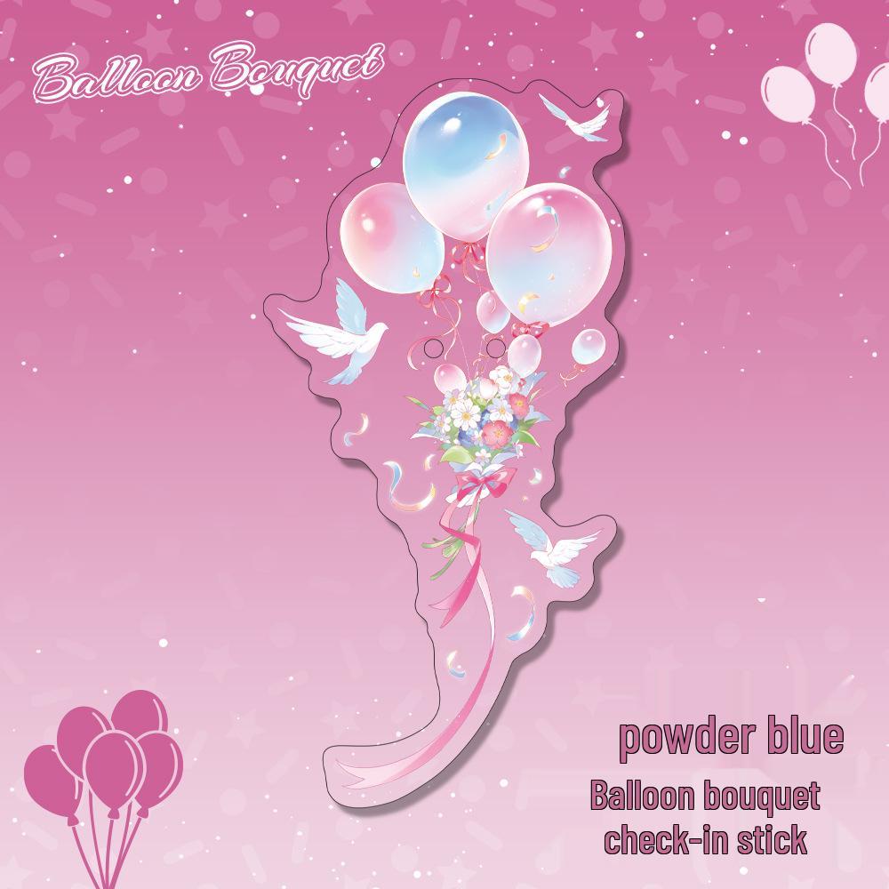 

Womiao Original Balloon Bouquet Badge Pin & Acrylic Collection Check-in Stick