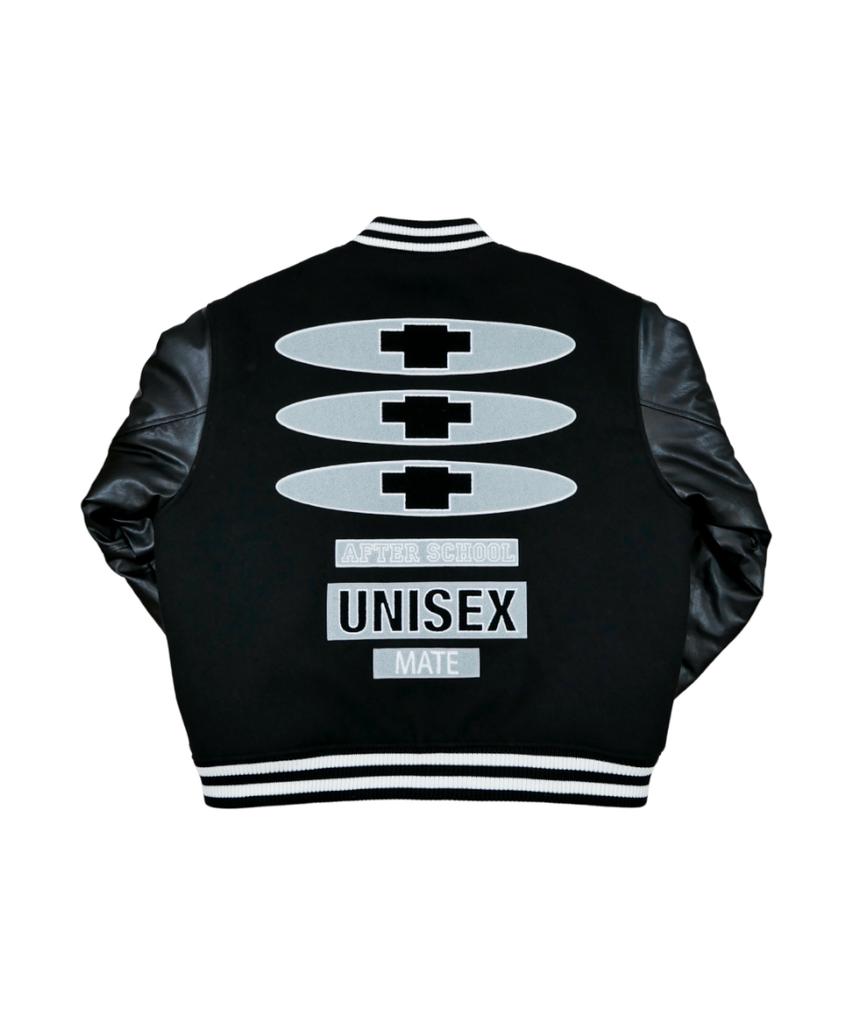 Basecream X Edenmate Leather Varsity Jacket