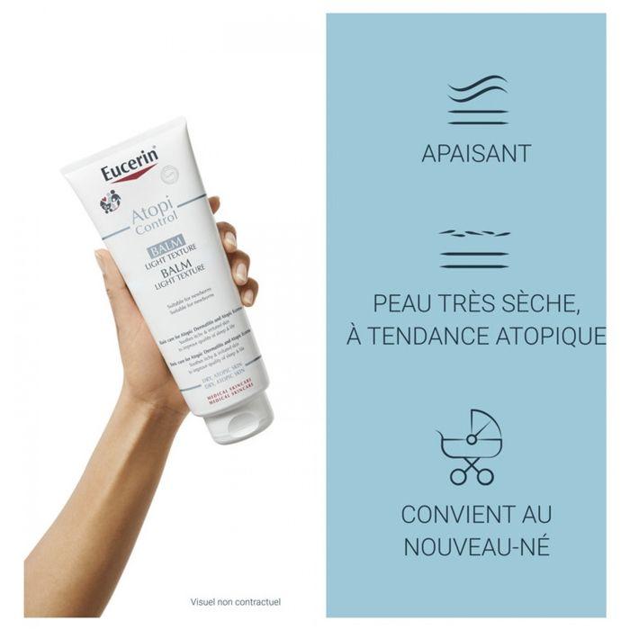 Balm - Eucerin - Atopicontrol - 400 Ml - Hypoallergenic - Dry Skin