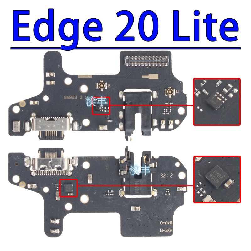 Usb Dock Charger Connector for Motorola Moto Edge + 20 30 Pro Neo Ultra Fusion Plus Lite 2020 2021 Charging Board Flex Ports