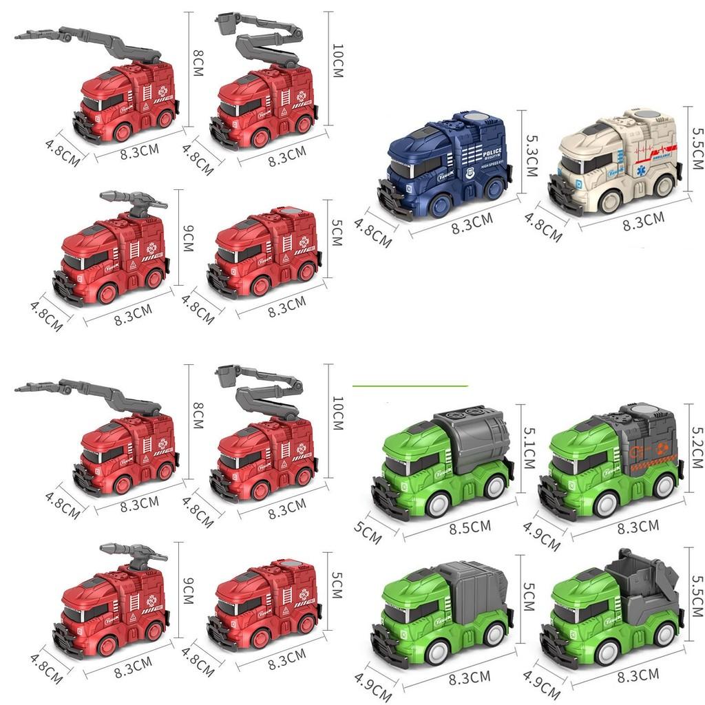 Baby Engineering Vehicle With Inertia Drive And Plastic Material For Early Learning