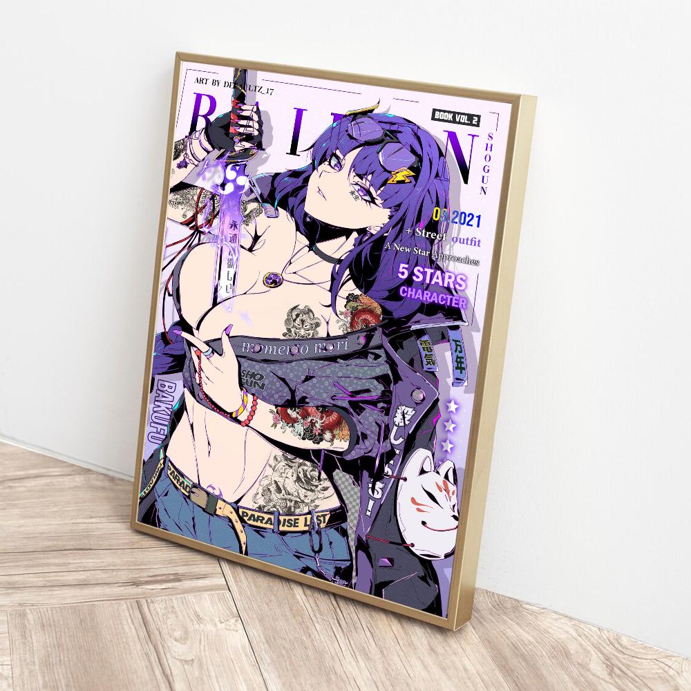 Genshin Impact Good Quality Prints And Posters Whitepaper Prints Posters Artwork Wall Decor
