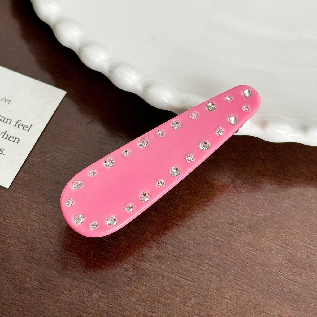 Elegant Spring Clip With Rhinestones For Chic Hairstyling In Versatile Colors And Designs