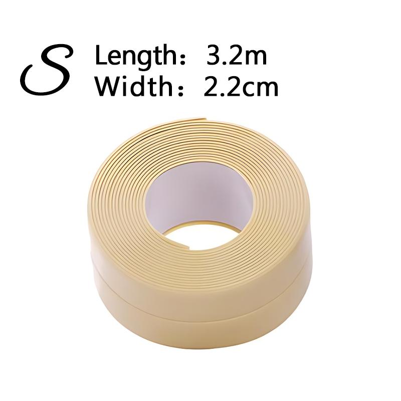 

Anti Mold Tape Self Adhesive Bathroom Kitchen Waterproof Anti Mildew Strip 3.2m Long 2 Sizes Available Household Accessories ZYF
