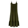Women's Backless Strapless Dresses, Backless Loungewear Dress, Sleeveless, House Dress, Long Dress With Back Bow