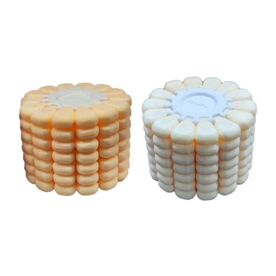 3D Printed Corn Puzzle Stress Relief Sensory Toy Portable Corn Puzzle Finger Fidget Toy for Home Office Entertainment