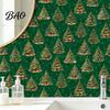 Removable Wall Stickers for Holiday Party Christmas Tree Decals, Large Pine Backdrop Sticker, Peel And Self Adhesive Paper Bedroom Stick Art