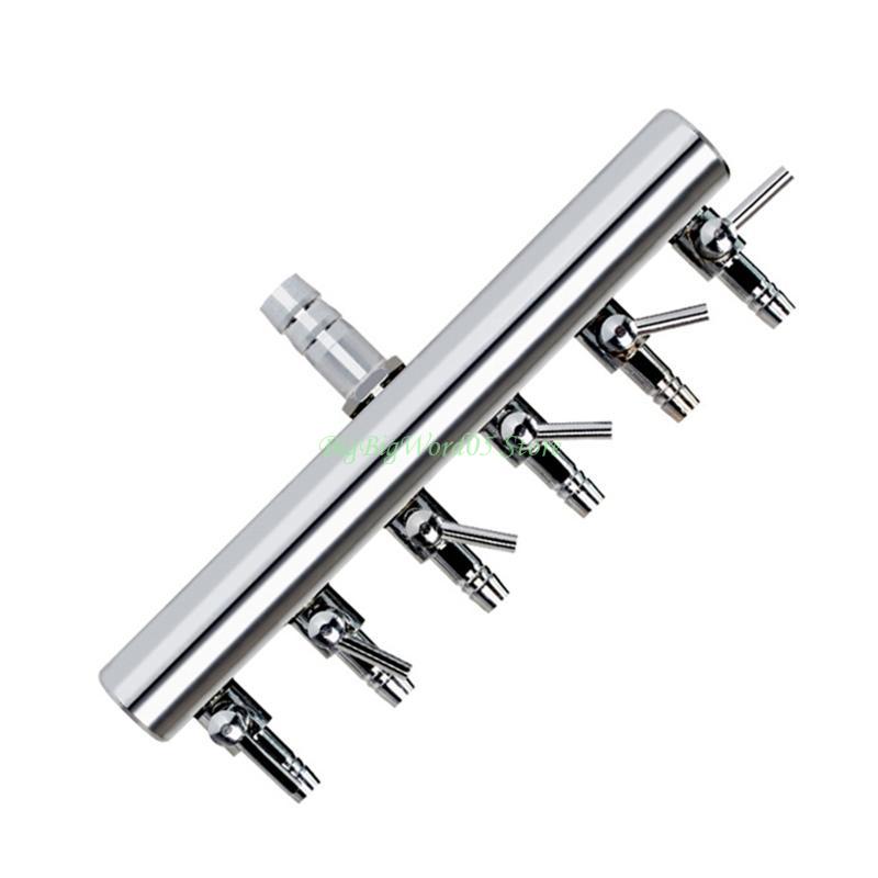 24TE 2/4/6/8/10 Way Air Splitter for Valve Aquarium Fish for Tank Air Split