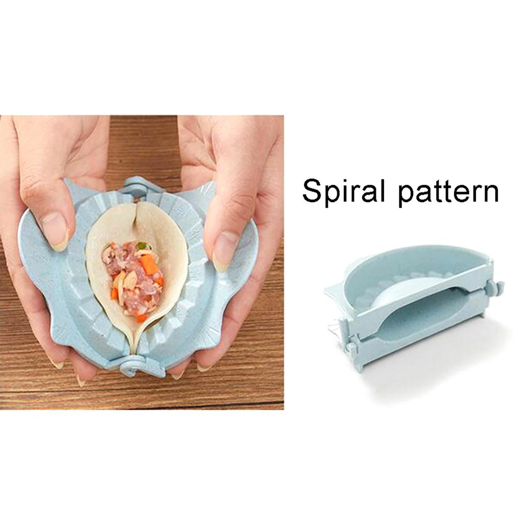 2 Teile/satz Knödelformer mit Löffel, faltbare hängende Aufbewahrung, antihaftbeschichtet, leicht zu reinigen, arbeitssparend, kompakte Handpresse, Ravioli-Form, Küchenzubehör