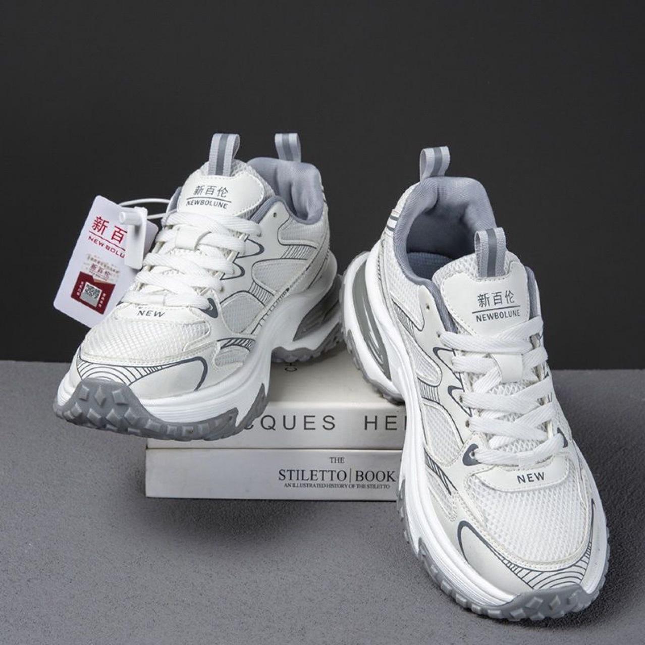 Оригинальные повседневные кроссовки New Balance с легкой и удобной дышащей подошвой 36