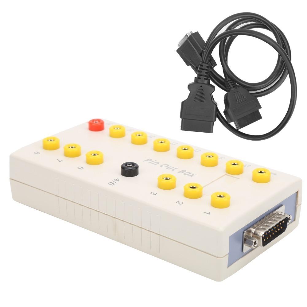 16 Independent Jack Terminals OBD2 Pin Out Box OBD2 Diagnostic Tool  OBD Socket Failure Checking