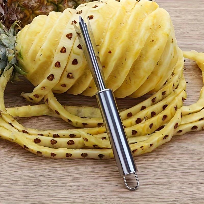 1PC pineapple peeler, eye removal clip, pineapple knife, seed digging peeler, fruit cane knife, commercial peeler knife tool artifact