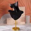 Chic Neck Model Stand Chic Necklace Bust Stand Jewelry Model Organizer Earrings Display Stand Resin Texture for Jewelry