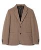 Prairie Wool Relaxed Fit Blazer (Beige)