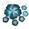 Flower Shape Coaster Mold with Sunlight Edges Fruit Tray Silicone Epoxy Casting Mold for Resin DIY Jewelry Plate Trinket