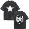 2026 Vendita Calda Kanye West Bully Album 2026 Tour Stampa Vintage Lavata T-shirt Uomo Donna Hip-hop Punk T-shirt Manica Corta Larga Casual T-shirt Top