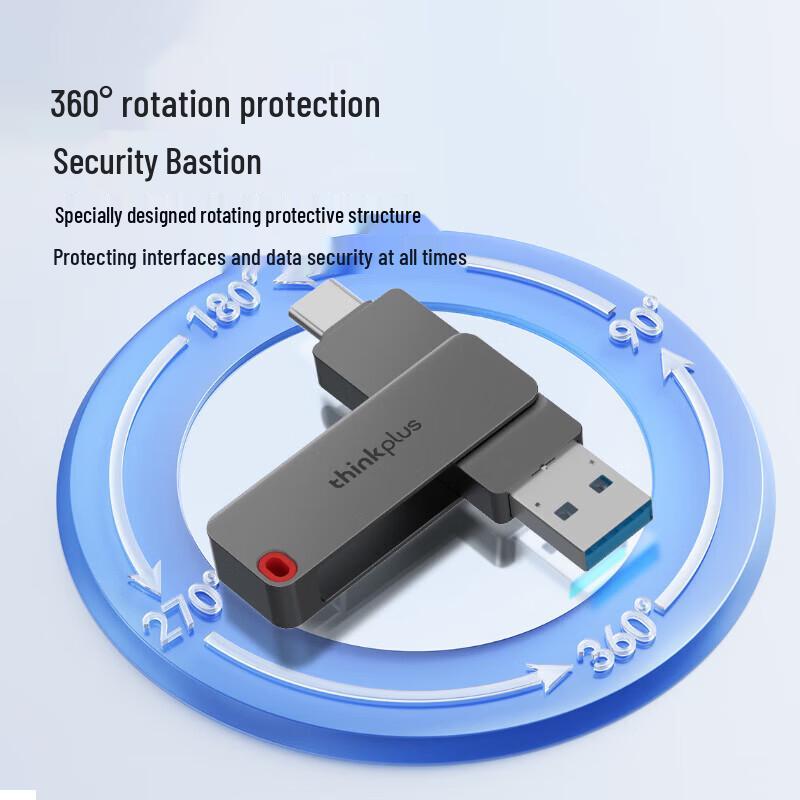 Lenovo ThinkPlus Dual Interface Type-C USB 3.2 USB Drive