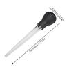 Roasting Baster Set of 5 with Flexible Squeeze Bulbs and Clear Tapered Tubes for Basting Turkey, Chicken, Steak, Fish, and Vegetables