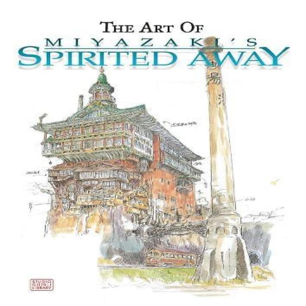 Art of Spirited Away by Hayao Miyazaki Hardback Book 9781569317778