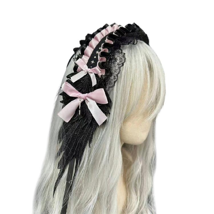 Elegant Bowknot Headband Women Hair Jewelry Fabric Texture Hair Accessories for Weddings Parties and Evening Event