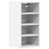 VidaXL Armoire suspendue "Riga" Blanc 30 x 29,5 x 60 cm Bois d'ingénierie 854166