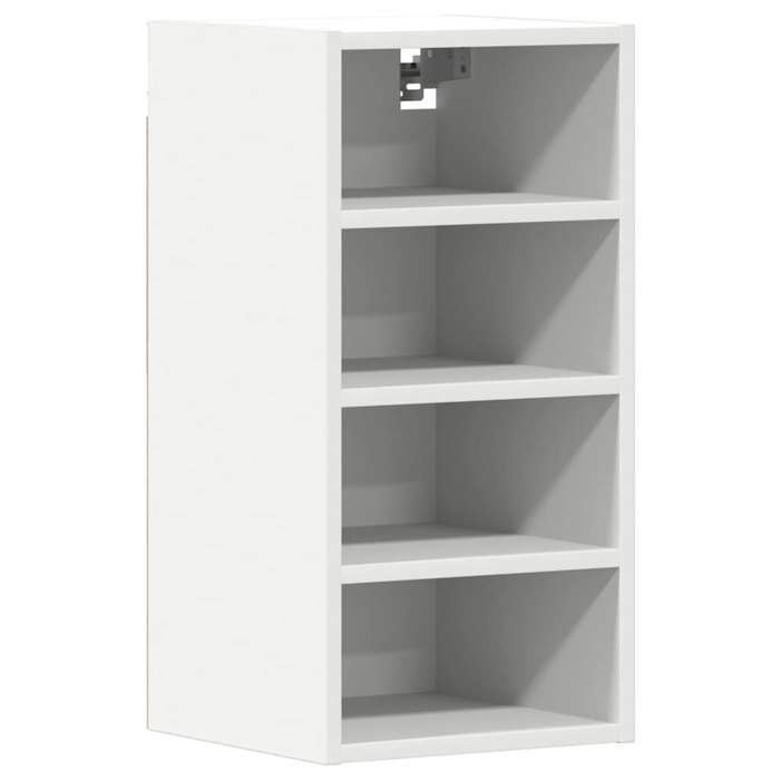VidaXL Armoire suspendue "Riga" Blanc 30 x 29,5 x 60 cm Bois d'ingénierie 854166