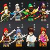 Compatible With Lego Small Particle Building Block Doll Three Kingdoms Doll Series Ancient Chinese Military Puppet Children'S Assembly