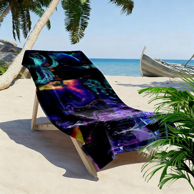Avatar Print Beach Towel, Large Soft Quick Dry Towel for Beach Camping Swimming