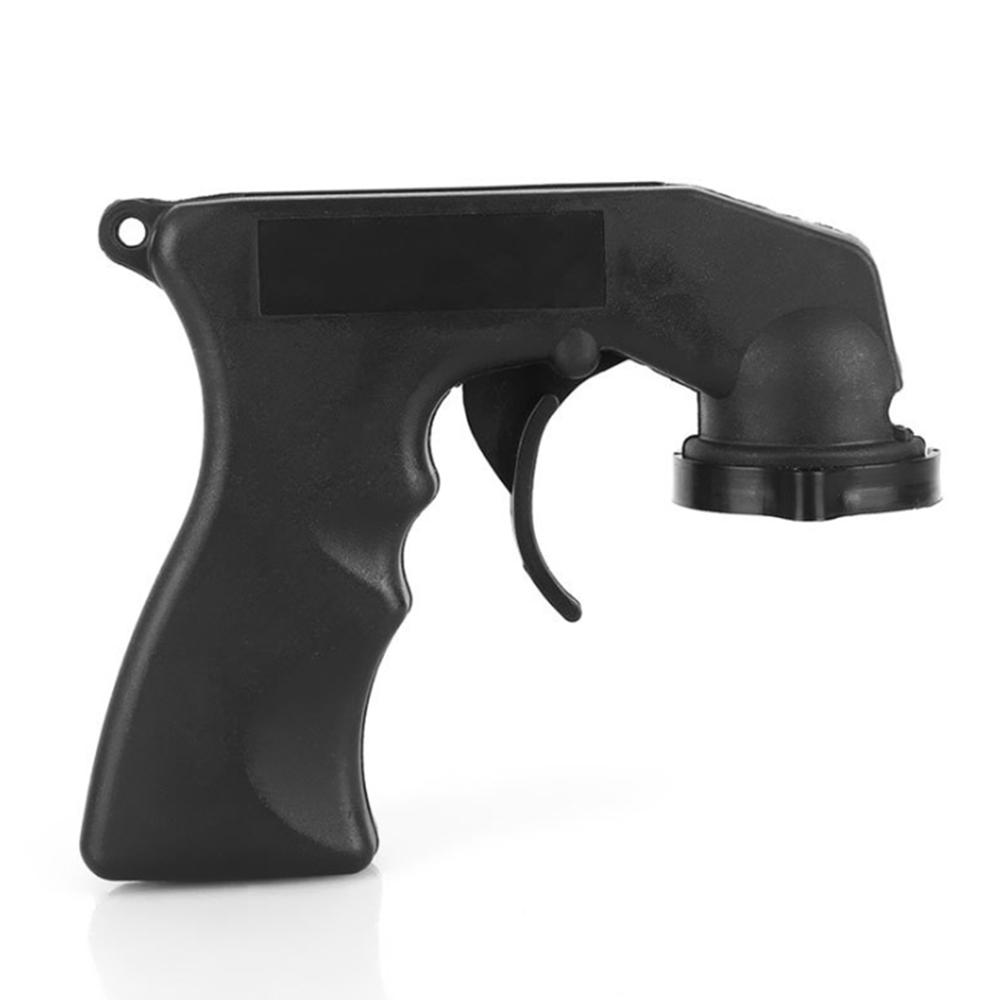 

Spray Adaptor Paint Care Aerosol Spray Gun Handle with Full Grip Trigger Locking Collar Car Maintenance Painting Paint Tool чорний