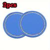 Car Coaster Water Cup Bottle Holder Anti-slip Pad Mat Silica Gel Waterproof for Interior Decoration Car Styling Accessories