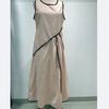 Women'S Summer Dress, Round Neckline, Sleeveless Suitable for Women