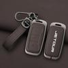 Zinc Alloy Genuine Leather Auto Smart Key Fob Cover Case Mount Remote Protector Housing Fit For Chery Auto Jetour X70 X70S X70M X90 Cowin X3 X5 K60