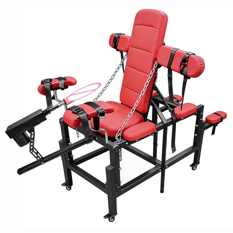 SM Restraint Furniture Large Adjustable Spanking Sex Bench Chair Couples Bondage Play Multi-Functional Sex Positioning Aid 18+