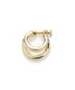 en Nuanced Metal Hoop Earrings LAME1062 AU [Lanvin Bleu]