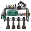 Rxakuded Power Tool Storage Cabinet for Power Tools and Iron Tool Multifunctional for Power Tools and Drills Drills, 3-Tier Wall-Mounted Storage,