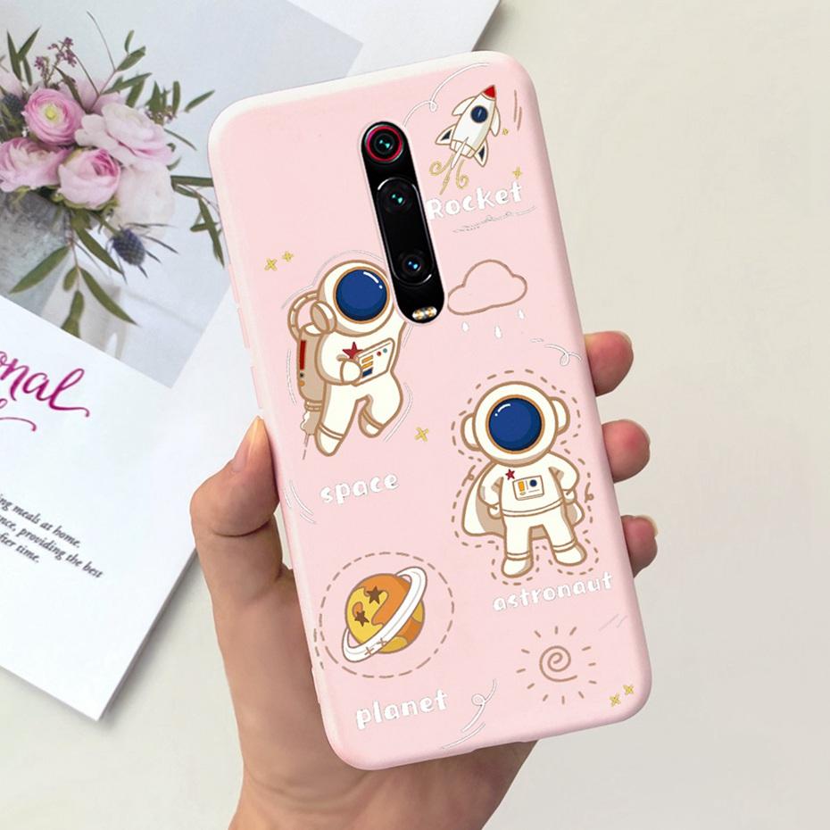 Kreslený obal pro Xiaomi Mi 9T Pro Mi9T Roztomilý barevný měkký silikonový zadní kryt pro Xiaomi Mi 9T 9 T 9TPro Pouzdra na telefon