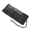 26 Holes Makeup Brush Case Waterproof Black Cosmetic Tool Storage Bag Multifunctional Large Capacity Makeup Brush Organizer