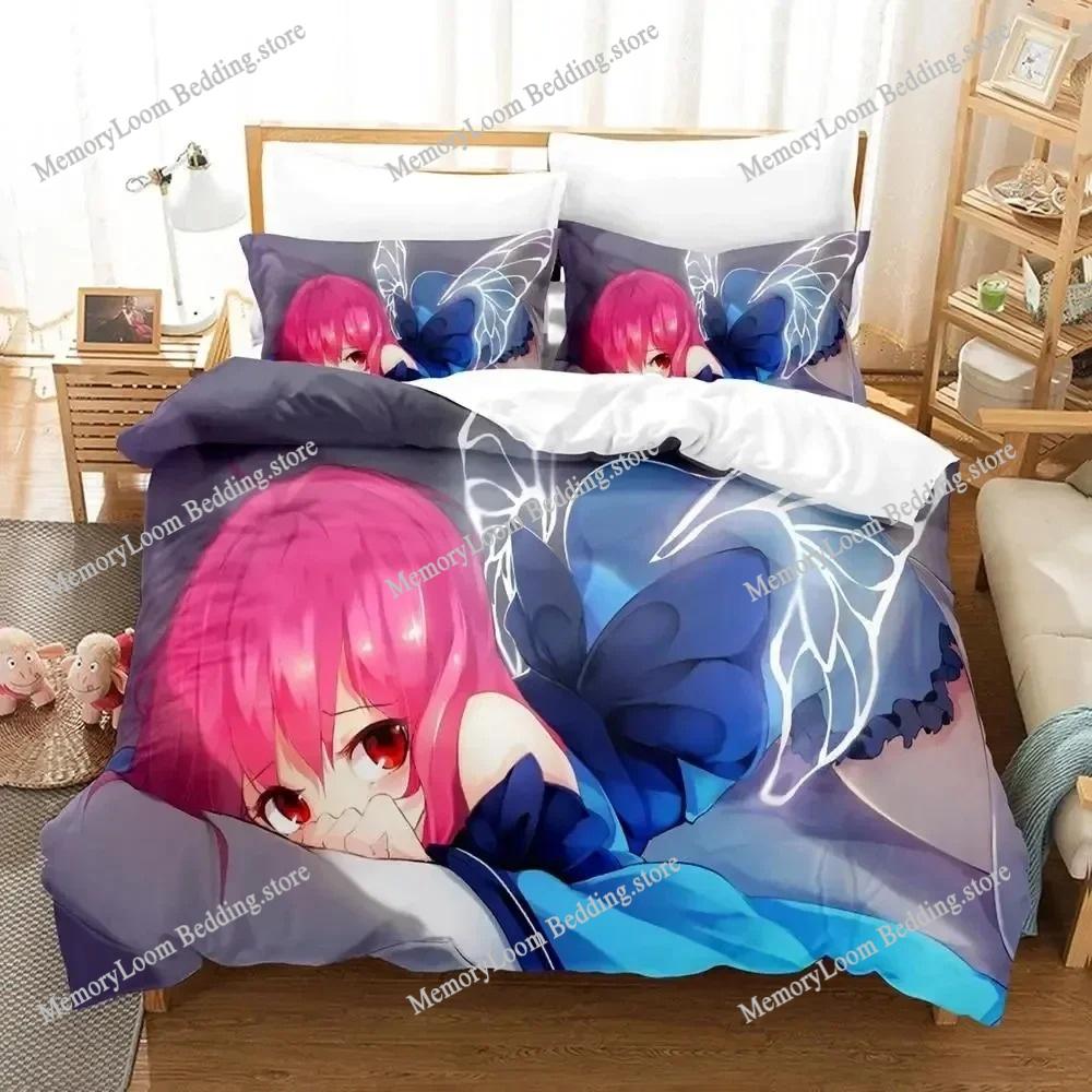 3D Printed Anime Vibrant SHY Bedding Set Duvet Cover Bedroom Cozy Comforter Single/Twin/King Size Quilt Cover Home Textiles