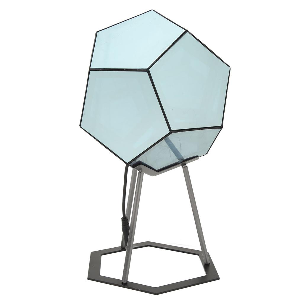 Dodecahedron Night Light Infinity Dodecahedron Color Art Light LED Night Light Lamp for Kids Room Bedroom Living Room