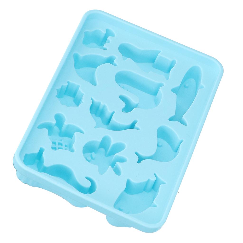 Ice Tray Animal Pattern Ice Cream Bar Mold with Cover for Kitchen Making Tool