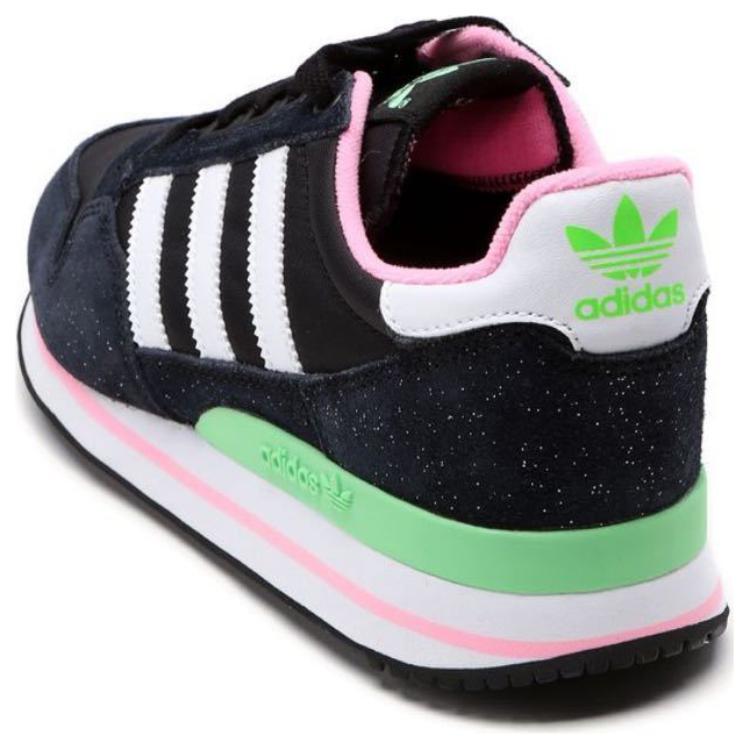 Adidas Originals ZX 500 Shock Absorbing Non-Slip Breathable Low-Top Casual Shoes Women sneaker Black AQ4297