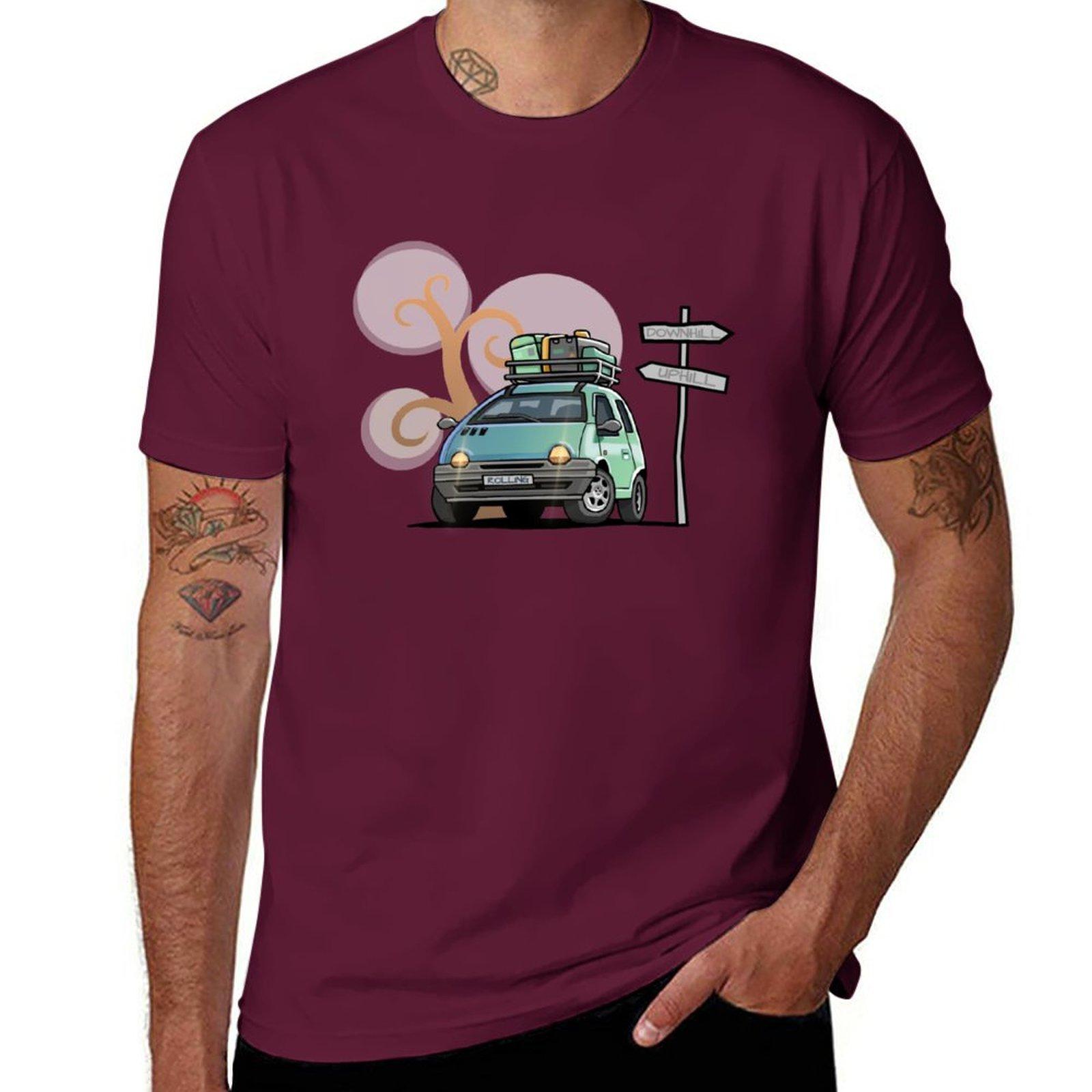 

New ROLLING TWINGO TShirt boys white t shirts quick drying shirt mens champion t shirts S