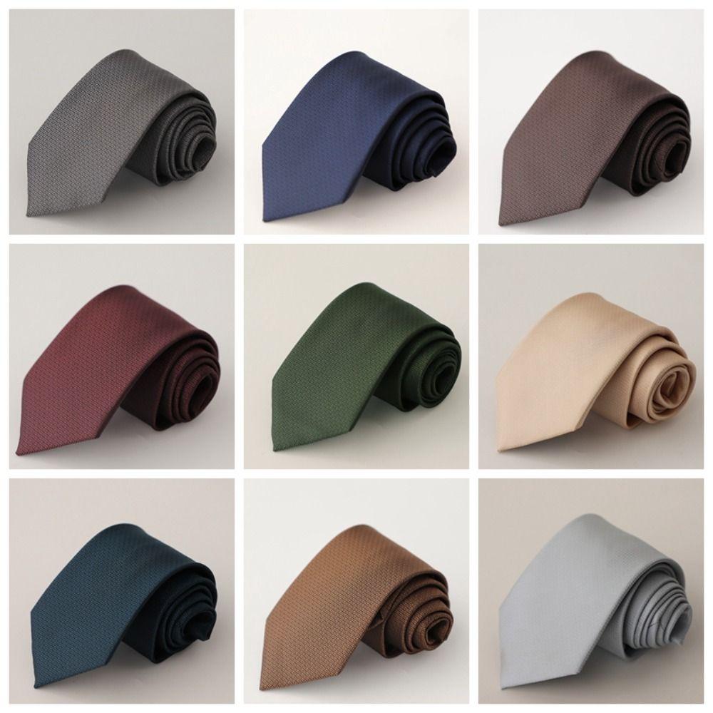 8cm Width Mens Necktie Trendy Gentlemen Men's Wedding Tie Fashion Striped Neck Ties  Wedding Party