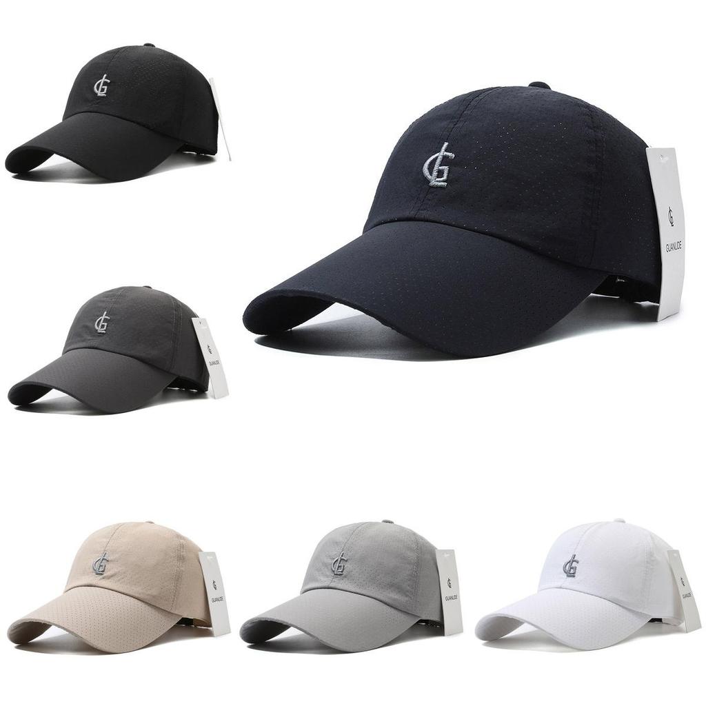 Letter Gl Embroidery Baseball Cap Outdoor Sun Protection Breathable Gift Hat