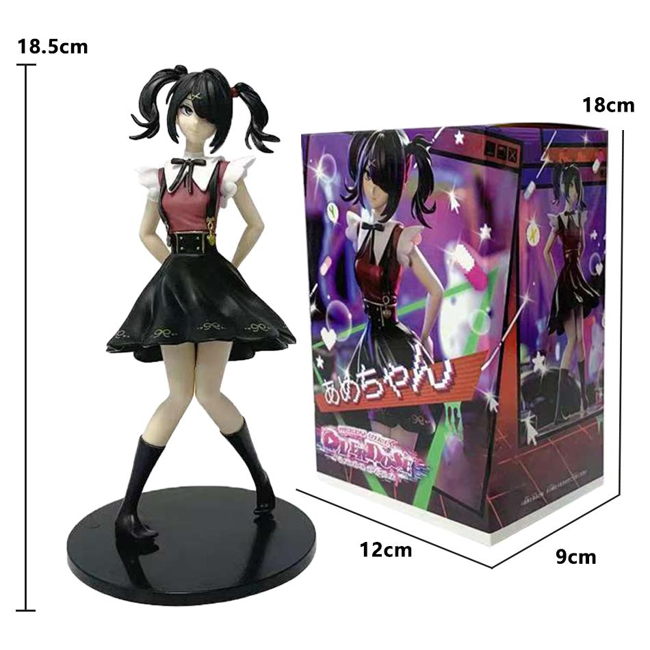 NEW Anime NEEDY GIRL OVERDOSE Figures Cute Rain Action Figures Beautiful Girl Model PVC Figurine Collection Desktop Birthday
